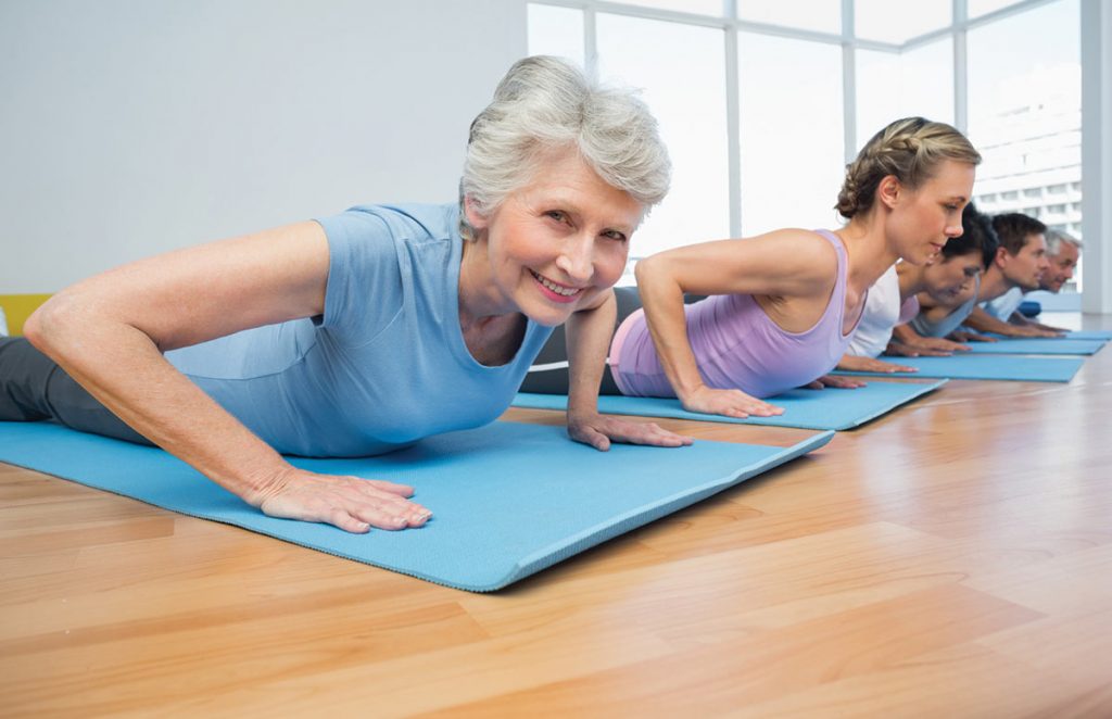 Luyện tập Pilates dành cho người trung niên tại trung tâm Paragate Luyện tập Pilates dành cho người trung niên tại trung tâm Paragate