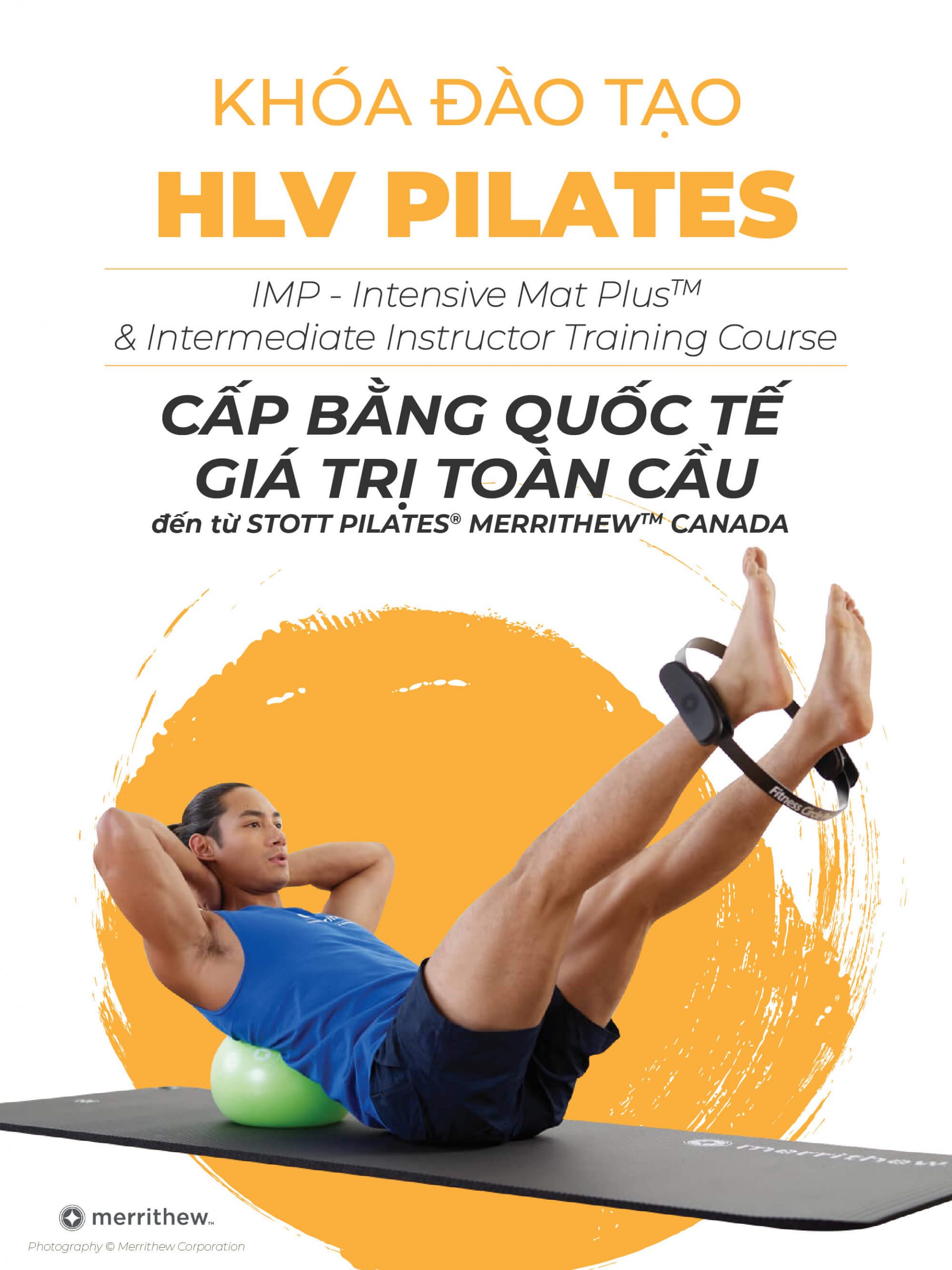 Đào tạo HLV Pilates thảm chuẩn Quốc tế